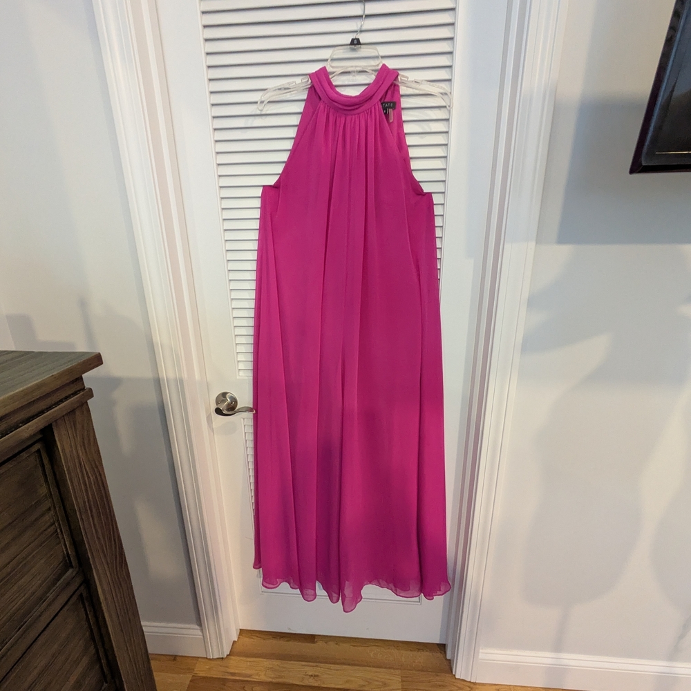 1. State Pink Maxi Dress/Pants Size S Made In India